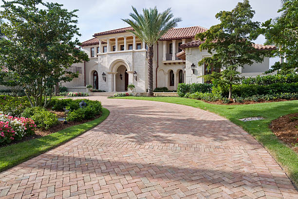 Luxury driveway pavers